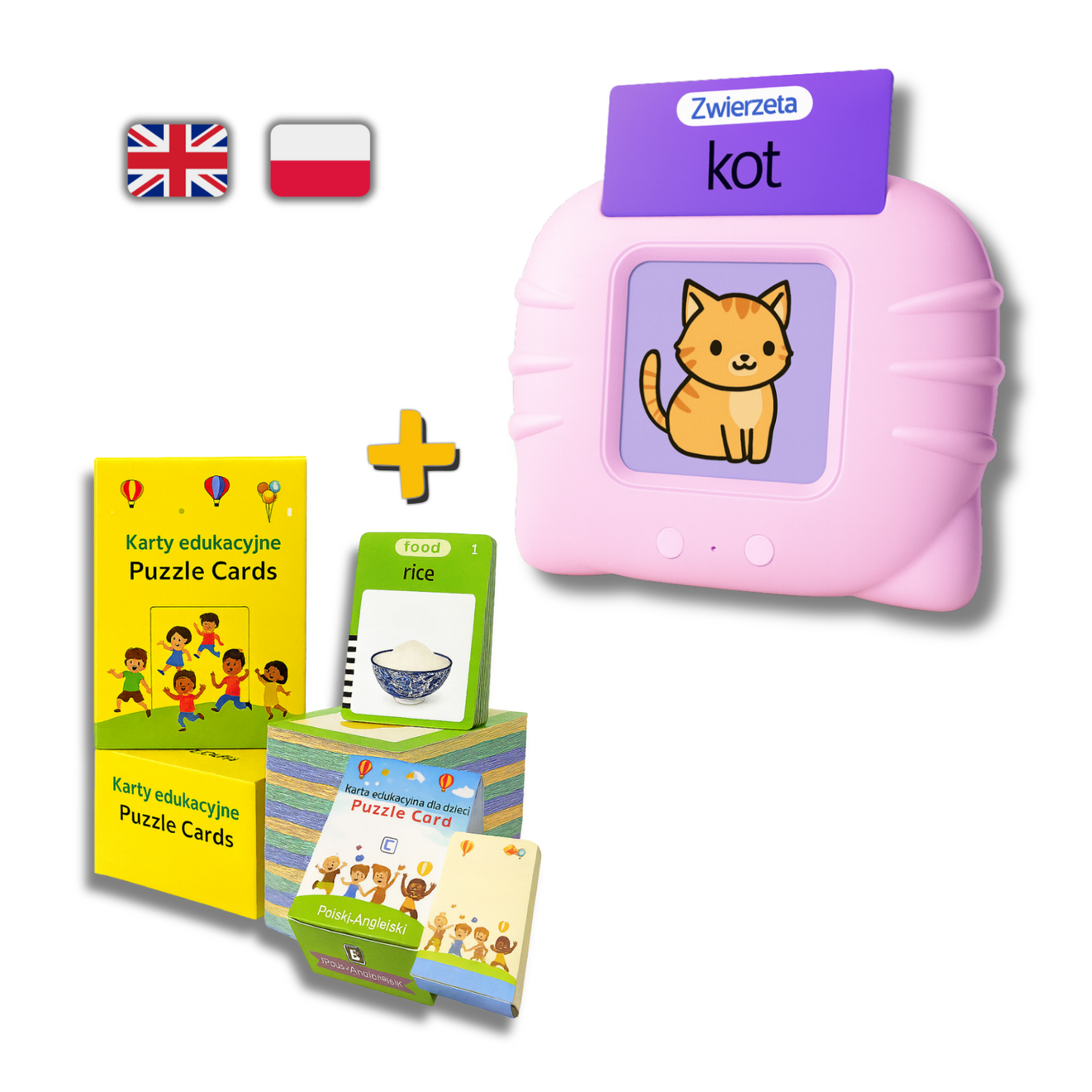 Pełny zestaw: 1020 słówek | Polski i Angielski