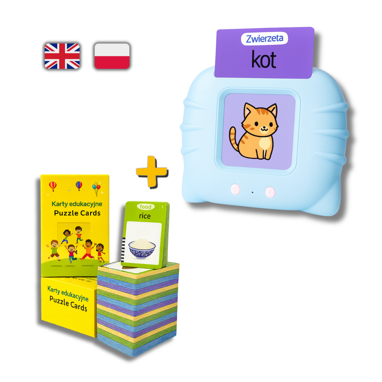 Zestaw Średni: 448 słówek | Polski i Angielski