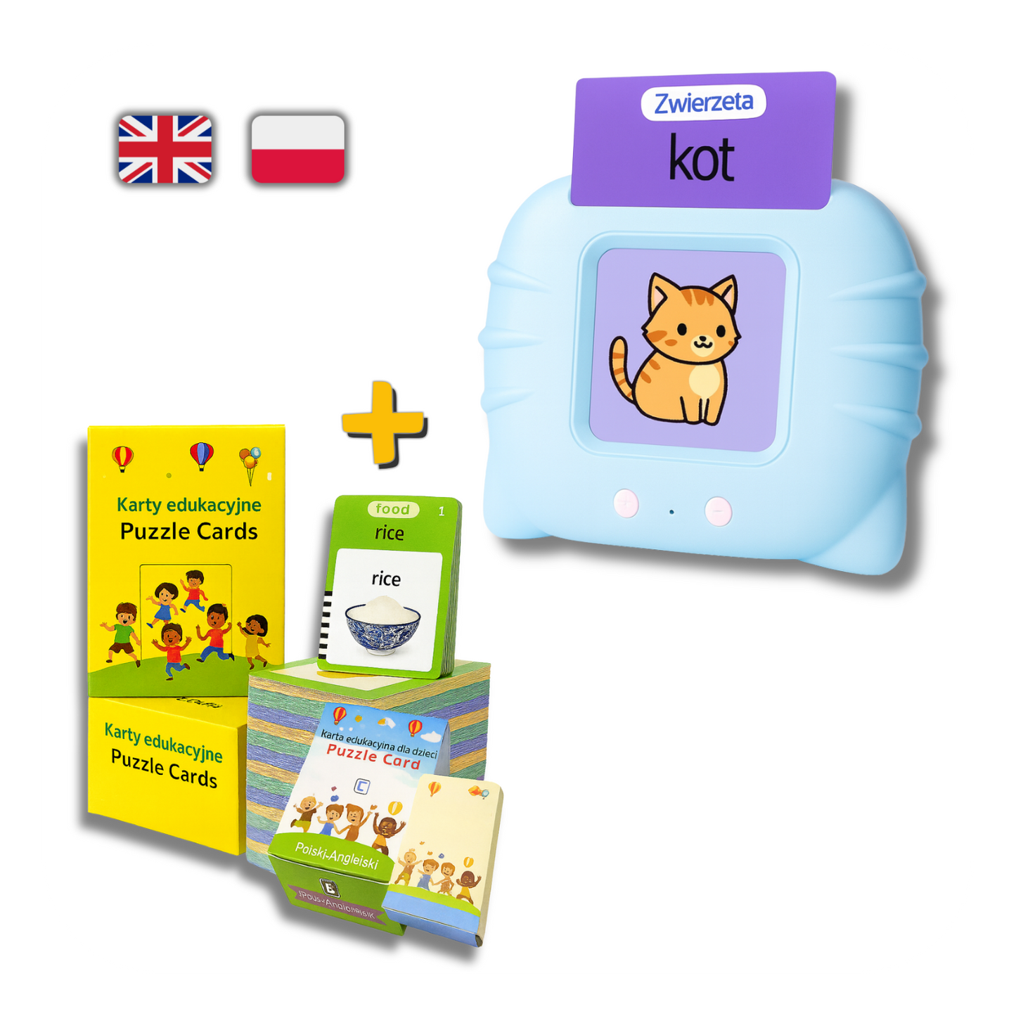 Pełny zestaw: 1020 słówek | Polski i Angielski